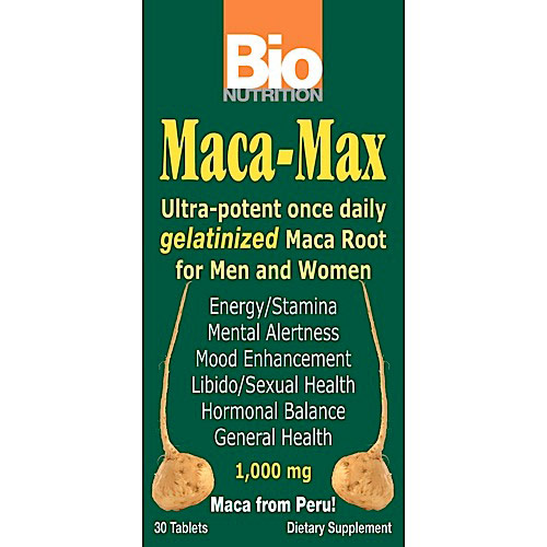 Bio Nutrition Inc. Maca Max, 30 Tablets, Bio Nutrition Inc.