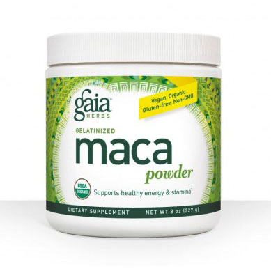 Maca Powder, For Men & Women, 8 oz, Gaia Herbs