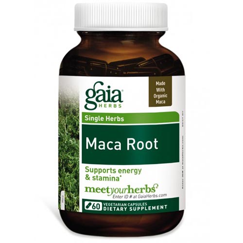 Maca Root, 60 Vegetarian Capsules, Gaia Herbs