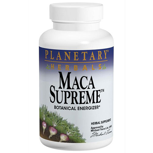 Planetary Herbals Maca Supreme, 50 Vegetarian Capsules, Planetary Herbals