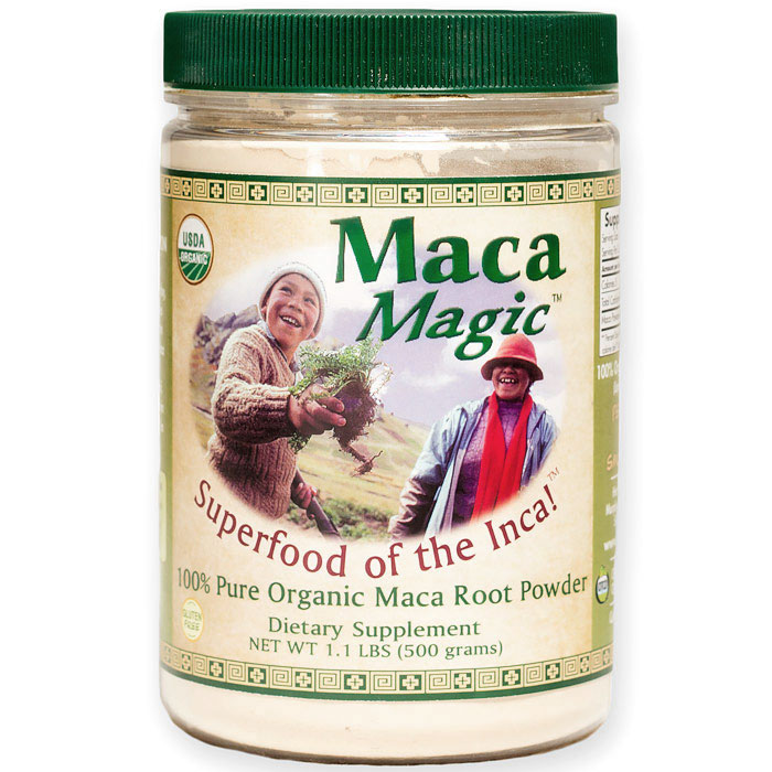 Organic Raw Maca Root Powder, 1.1 lb, Maca Magic