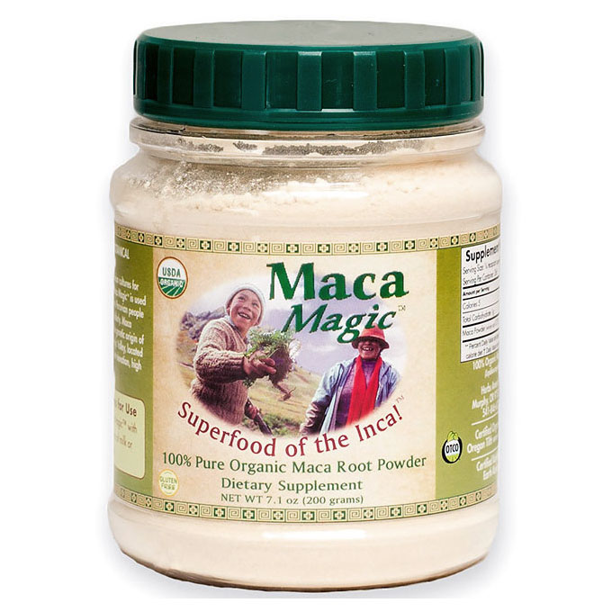 Organic Raw Maca Root Powder, 7.1 oz, Maca Magic