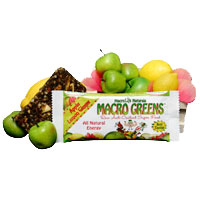 MacroLife Naturals Macro Green Apple Lemon Ginger Bar, 12 Bars, MacroLife Naturals