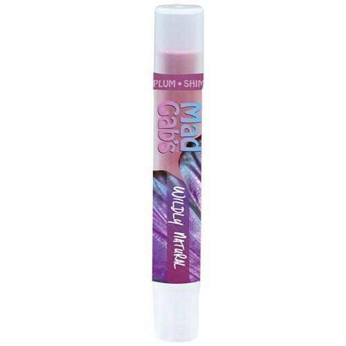 Mad Gab's Mad Gab's Wildly Natural Lip Shimmer, Plum (Butterfly), 1 pc