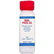Magnesia Phosphorica (Magnesia Phos) 6X 250 tabs from Hylands (Hyland's)
