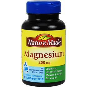 Nature Made Magnesium Citrate 250 mg, 120 Liquid Softgels