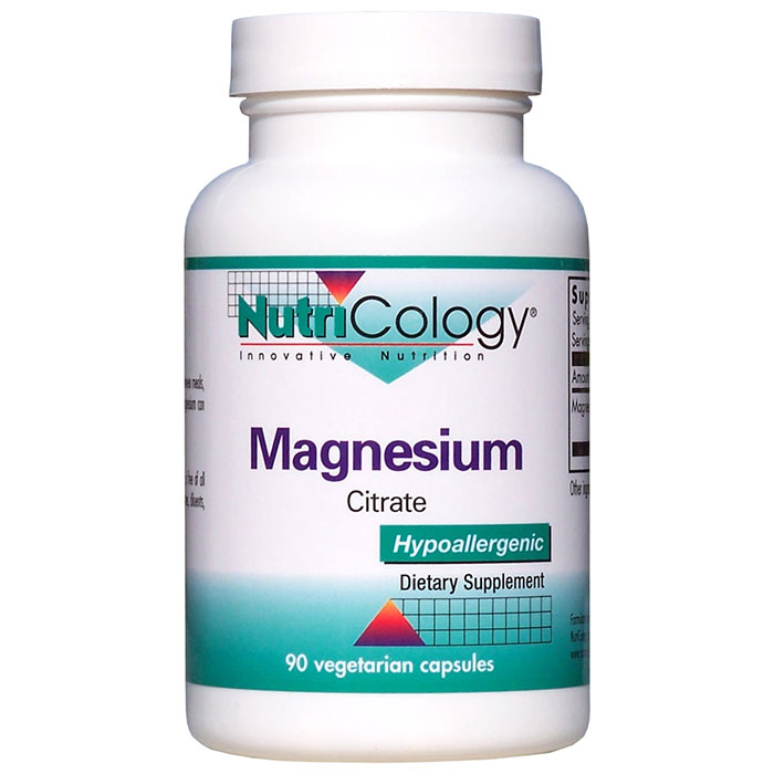 Magnesium Citrate 90 caps from NutriCology