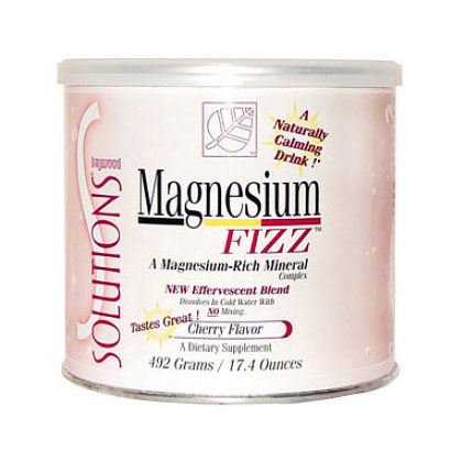 Magnesium Fizz Drink Mix, Cherry, 17.4 oz, Baywood International