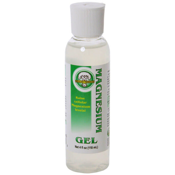 Magnesium Gel with Seaweed Extract, Flip Top Cap, 4 oz x 2 pc, Health and Wisdom Inc.