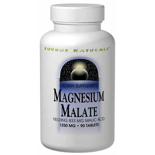 Source Naturals Magnesium Malate 625mg 200 caps from Source Naturals