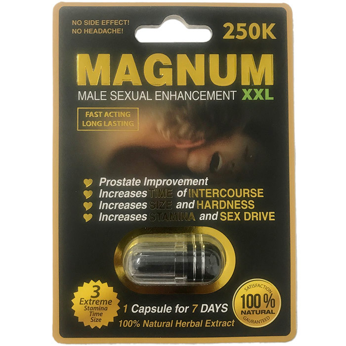 Magnum 250K, Male Sexual Enhancement, 1 Capsule