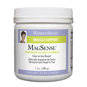 MagSense Powder, Magnesium Glycinate Drink Mix, 7 oz, Natural Factors