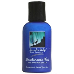 Maintenance Plus Lotion, With Pure Emu Oil, 2 oz, Thunder Ridge Emu Products