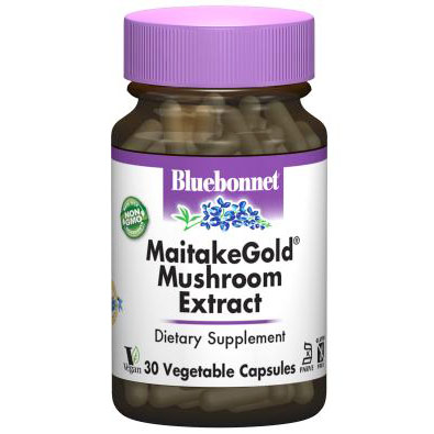 MaitakeGold Mushroom Extract, 30 Vegetable Capsules, Bluebonnet Nutrition
