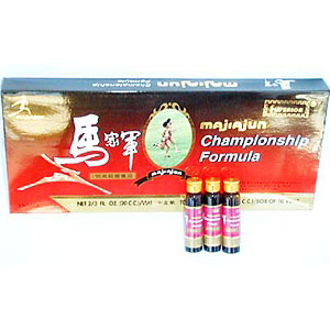 Chinese Imports/Superior Trading Company Majiajun Championship Formula, Energy Drink 10x20 cc, Chinese Imports