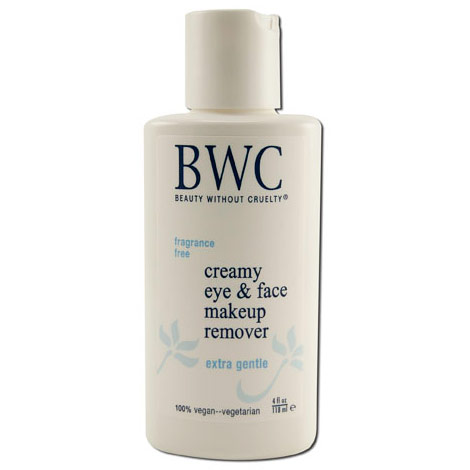 Creamy Eye & Face Makeup Remover, 4 oz, Beauty Without Cruelty