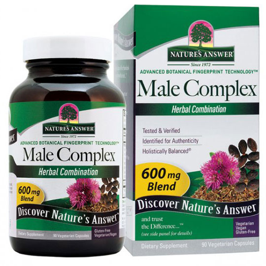 Male Complex Herbal Formula 90 vegicaps from Natures Answer