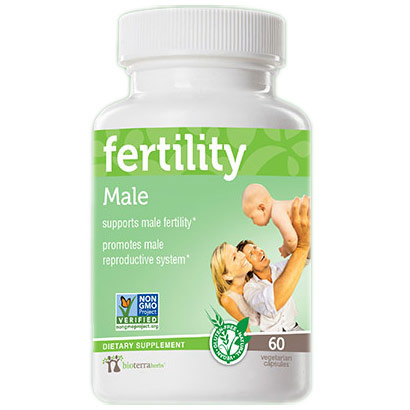 Male Fertility, Herbal Formula, 60 Vegetarian Capsules, BioTerra Herbs