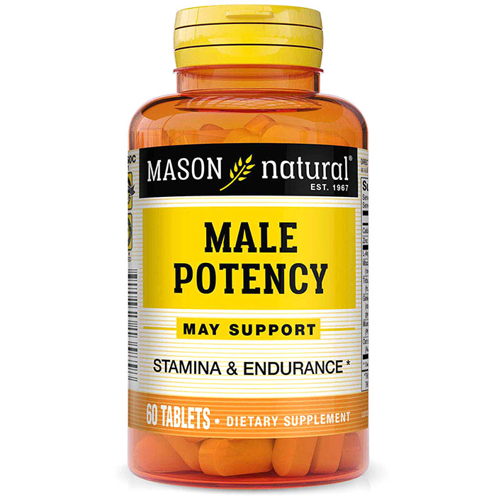 Male Potency, 60 Tablets, Mason Natural
