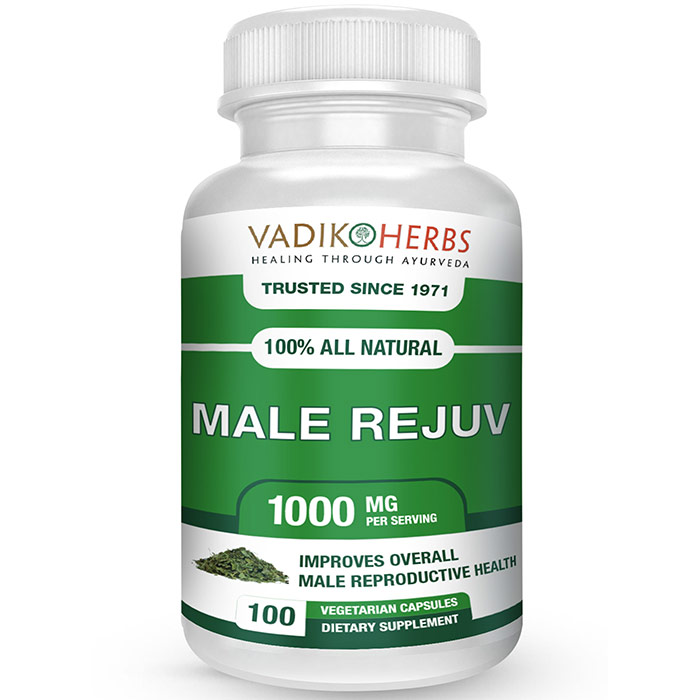 Male Rejuv, 60 Capsules, Vadik Herbs (Bazaar of India)