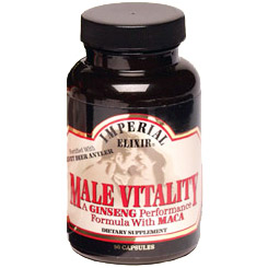 Male Vitality 90 Capsules, Imperial Elixir/Ginseng Company