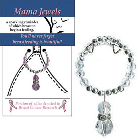 Fresh Baby Mama Jewels Breastfeeding Reminder - Crystal, Fresh Baby LLC