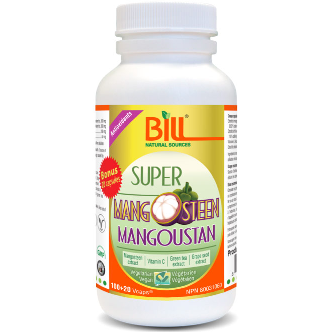 Queen of Fruit Mangosteen, 120 Capsules, Bill Natural Sources