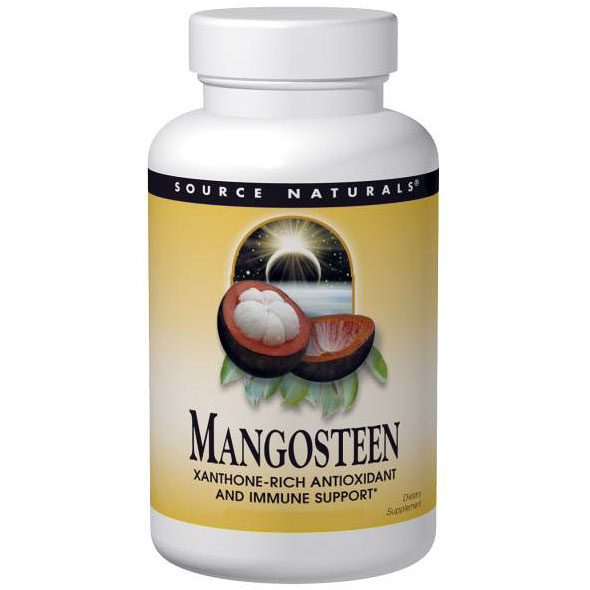 Mangosteen 75 mg, 120 tabs, from Source Naturals