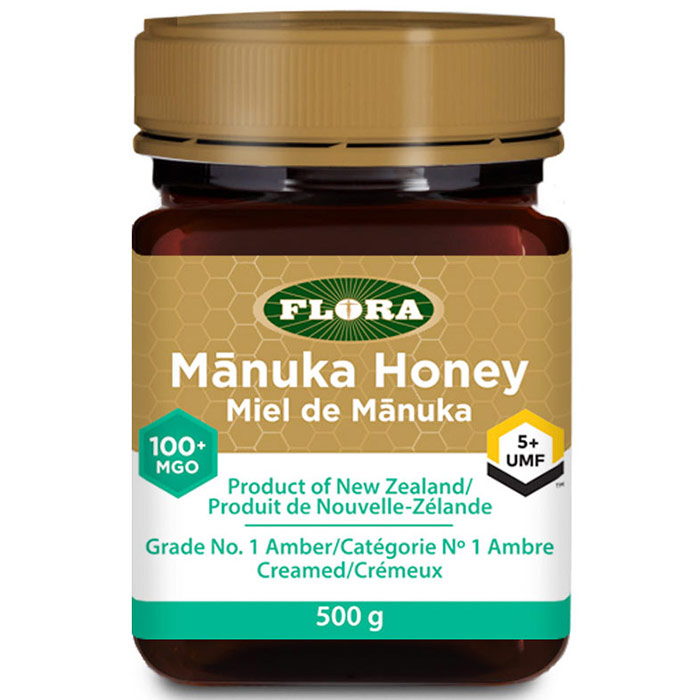 Manuka Honey MGO 100+/UMF 5+, Value Size, 17.6 oz, Flora Health