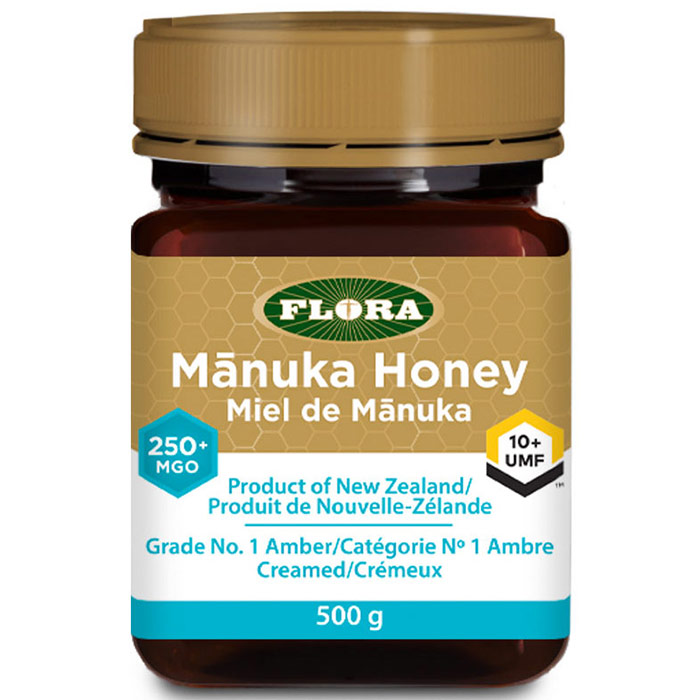 Manuka Honey MGO 250+/UMF 10+, Value Size, 17.6 oz, Flora Health