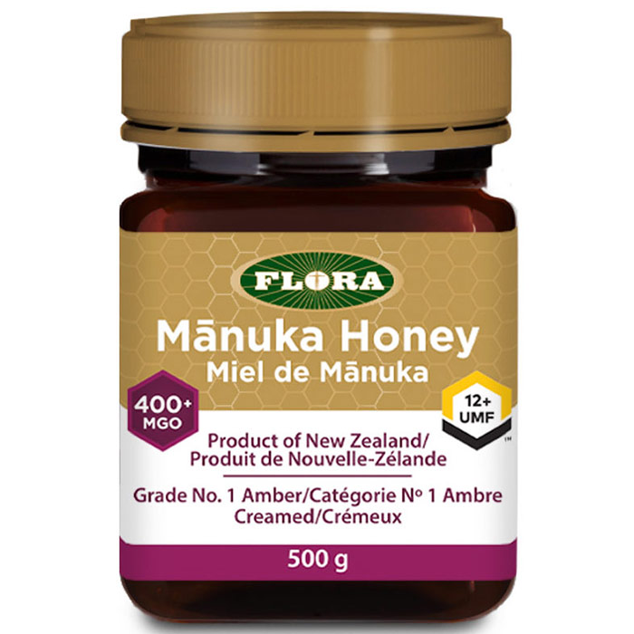 Manuka Honey MGO 400+/UMF 12+, Value Size, 17.6 oz, Flora Health