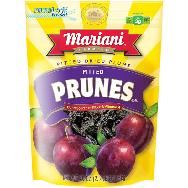Mariani Pitted Dried Prunes (Plums), 40 oz