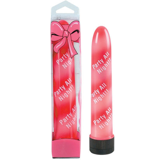 Party Vibe Personal Massager - Party All Night - Red, California Exotic Novelties