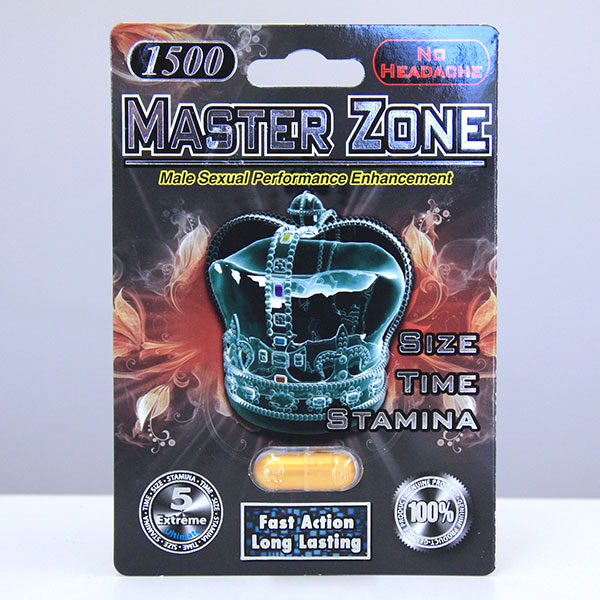 Master Zone 1500 mg Pill, 1 Capsule (Out of Stock)