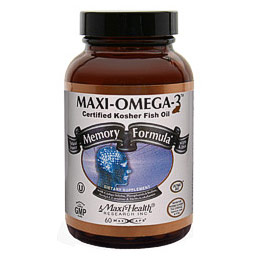 Maxi Omega 3 Memory Formula, 60 Capsules, Maxi-Health Research (MaxiHealth)
