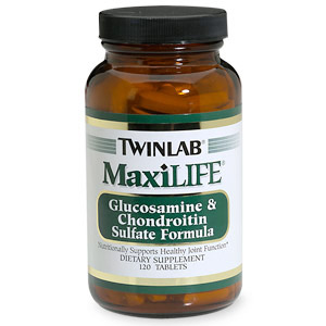Twinlab Maxilife Glucosamine & Chondroitin Sulfate 120 tabs from Twinlab