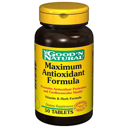 Good 'N Natural Maximum Antioxidant Formula, 50 Tablets, Good 'N Natural