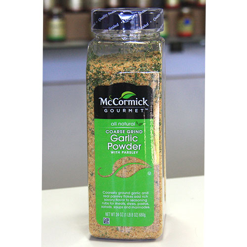 McCormick Garlic Powder Coarse Grind with Parsley, 24 oz (680 g)