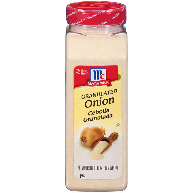 McCormick Granulated Onion, 18 oz (510 g)