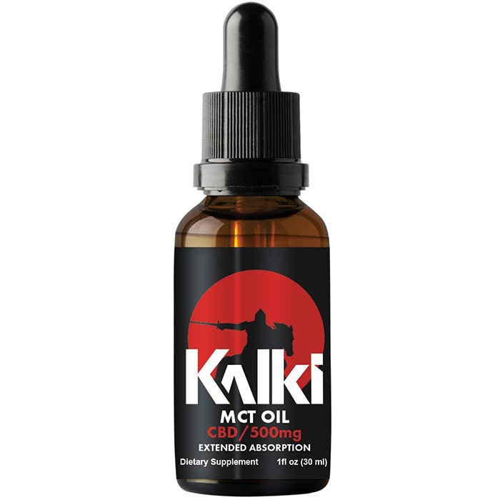 MCT Oil CBD 500 mg, 1 oz (30 ml), Kalki by Hemplucid