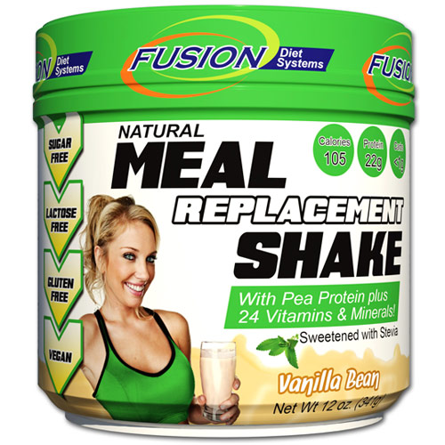 Meal Replacement Shake, Vanilla Bean, 12 oz, Nutri-Fusion Systems