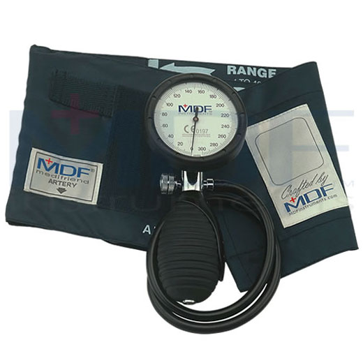 MDF Instruments Medic Palm Aneroid Sphygmomanometer, Model 848XP, MDF Instruments