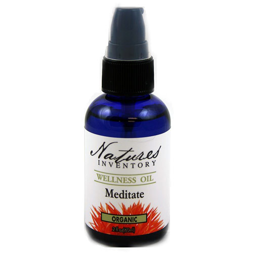 Meditate Wellness Oil, 2 oz, Natures Inventory