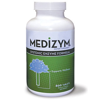 Naturally Vitamins Medizym Systemic Enzyme Formula, 400 Tablets, Naturally Vitamins
