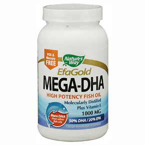 Mega DHA 60 softgels from Nature's Way