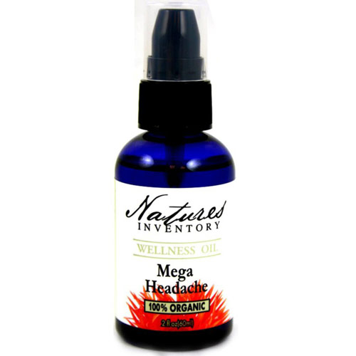 Mega Headache Wellness Oil, 2 oz, Natures Inventory
