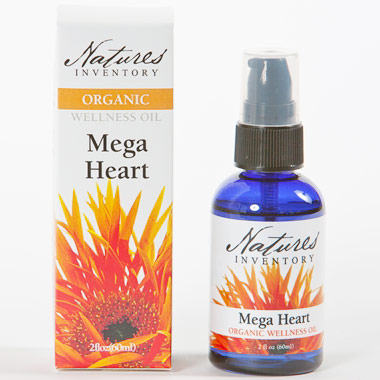 Mega Heart Wellness Oil, 2 oz, Natures Inventory