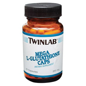 Twinlab Mega L-Glutathione 250mg 60 caps from Twinlab