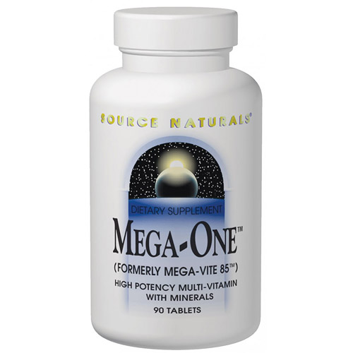 Mega-One Multiple (formerly Mega-Vite 85) 60 tabs from Source Naturals