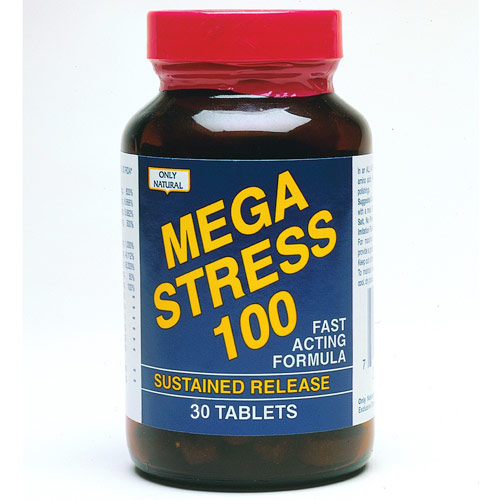 Mega Stress, 30 Tablets, Only Natural Inc.